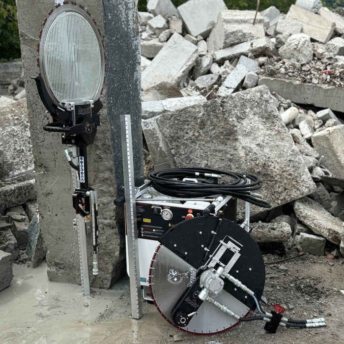 Hydraulic Dragon Track Saw Package (10GPM)