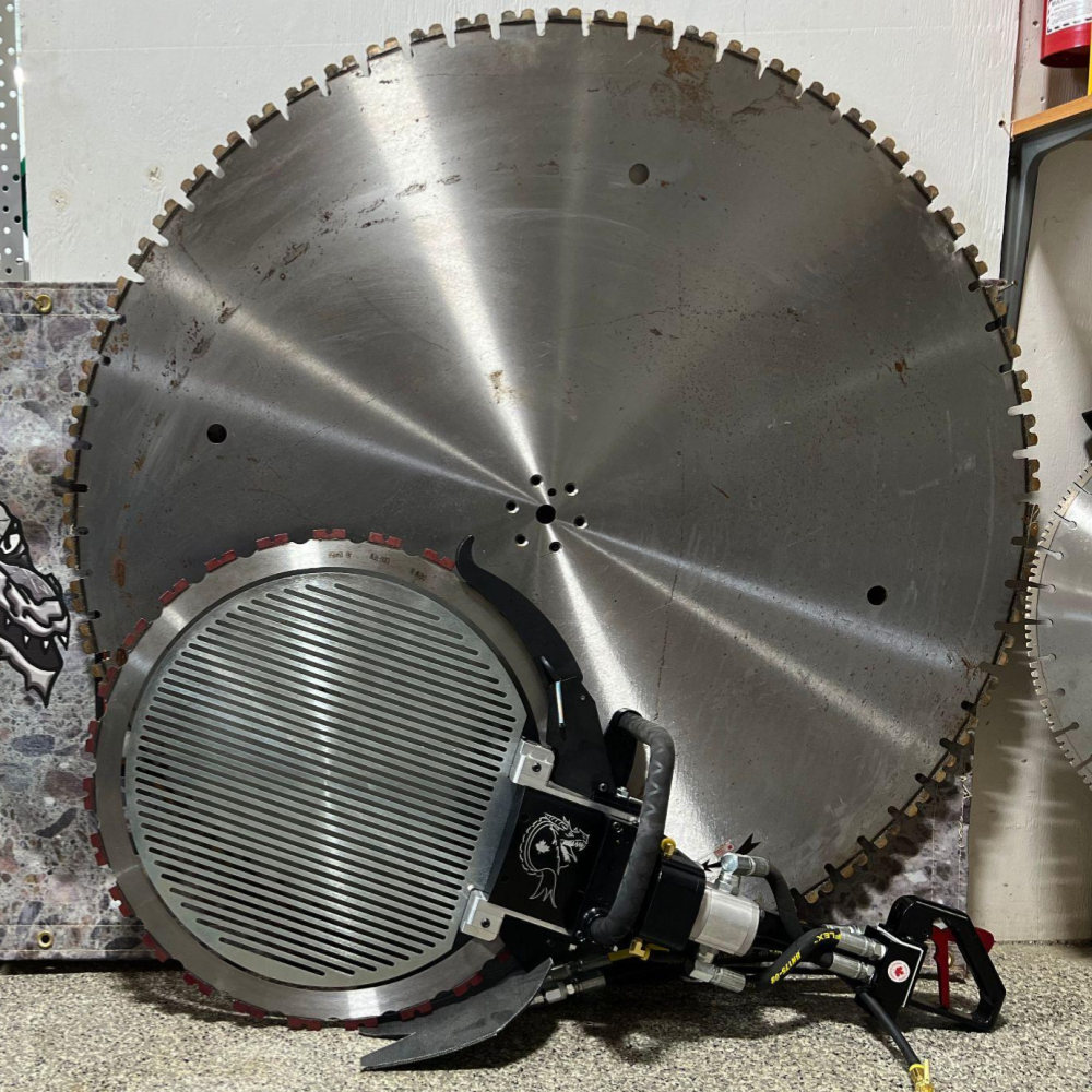 24 Inch Hydraulic Dragon Ring Saw Black Edition Dragon Saw