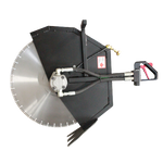 24" Hydraulic Concrete Hand Saw - Cuts 10" Deep